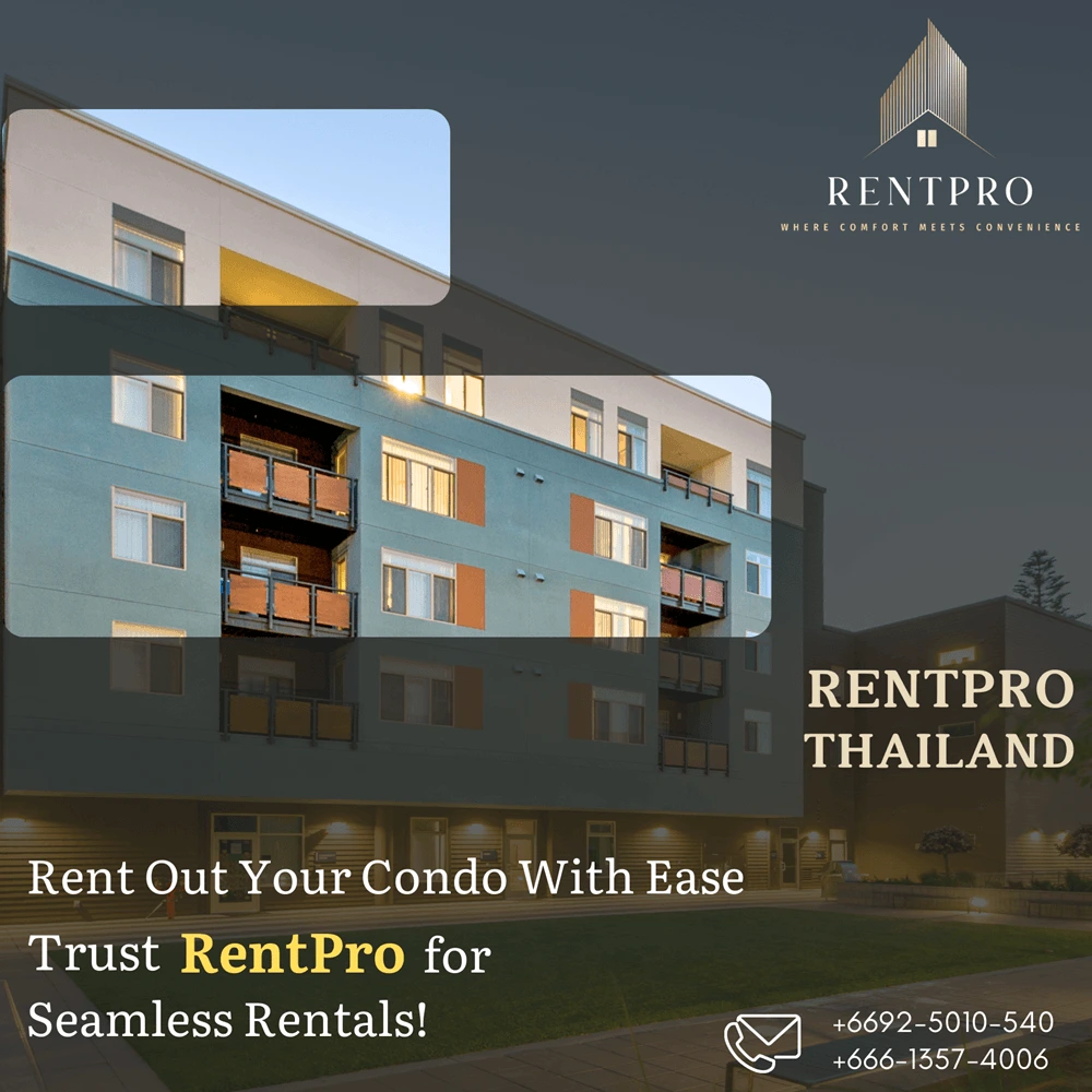Passion Hub campaign for RentPro Thailand — condo rental service promotion
